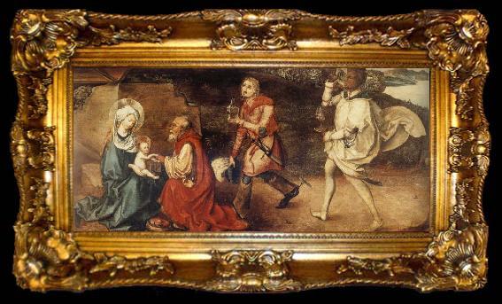 framed  Albrecht Durer The Adoration of the magi, ta009-2